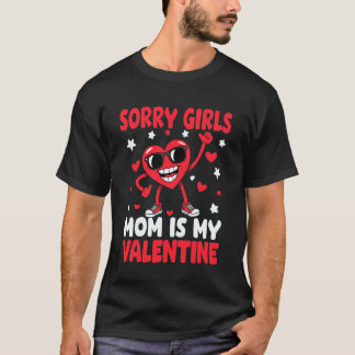 Ledsen Tjejer Mamma Är Min Alla Hjärtans Dag Söt S T Shirt