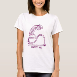 Ledsen trafikljus t shirt