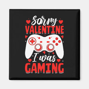 Ledsen Valentine jag spelade roligt valentinus V Magnet