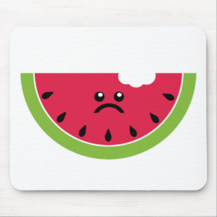 Ledsen vattenmelon Mousepad Musmatta
