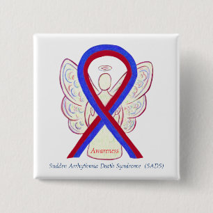 LEDSENS medvetenhet Ribbon Angel Anpassningsbar Bu Knapp