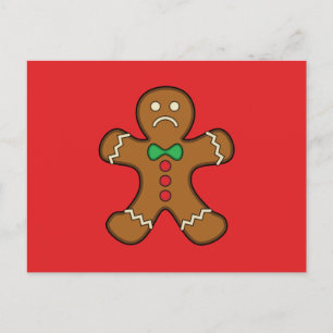 Ledsens Pepparkaksgubbe Helg Vykort