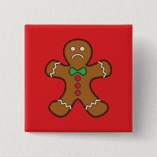 Ledsens Pepparkaksgubbe Knapp