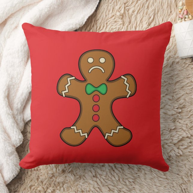 Ledsens Pepparkaksgubbe Kudde (Filt)