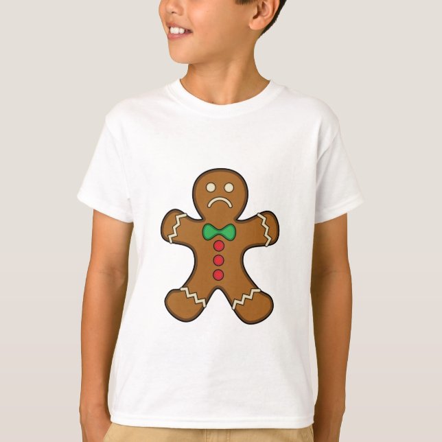 Ledsens Pepparkaksgubbe T Shirt (Framsida)