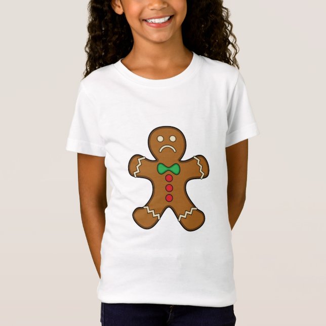 Ledsens Pepparkaksgubbe T Shirt (Framsida)