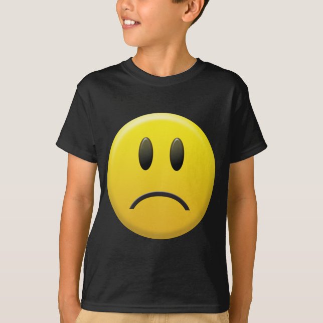 Ledset ansikte tee (Framsida)