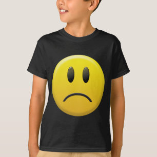 Ledset ansikte tee shirt