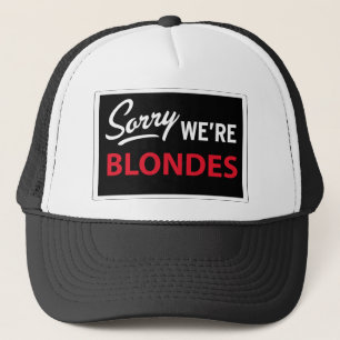 Ledset är vi BLONDINER Truckerkeps