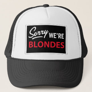 Ledset är vi BLONDINER Truckerkeps