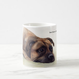 Ledset för din förlusthusdjurgåva kaffemugg