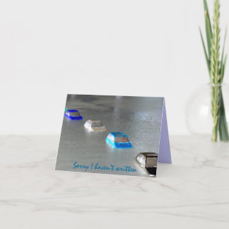 "Ledset har jag inte skriftligt: Jag har varit det Kort