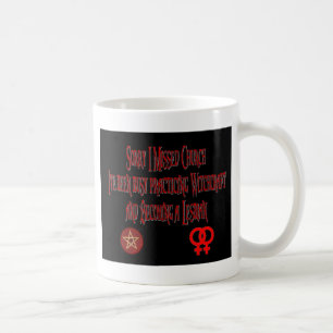 Ledset missa jag kyrkan… kaffemugg
