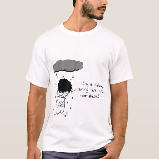 Ledset moln med logotypen tee shirt