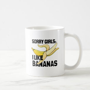 LEDSNA FLICKOR GILLAR JAG BANANER - .PNG KAFFEMUGG