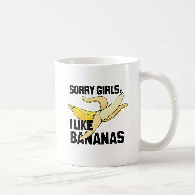 LEDSNA FLICKOR GILLAR JAG BANANER - .PNG KAFFEMUGG (Höger)