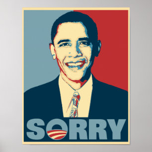 Ledsna Obama Poster
