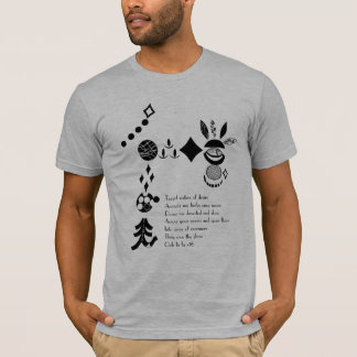 Ledtrådar som musikbandet "Elope", stencilerar & Tee Shirt