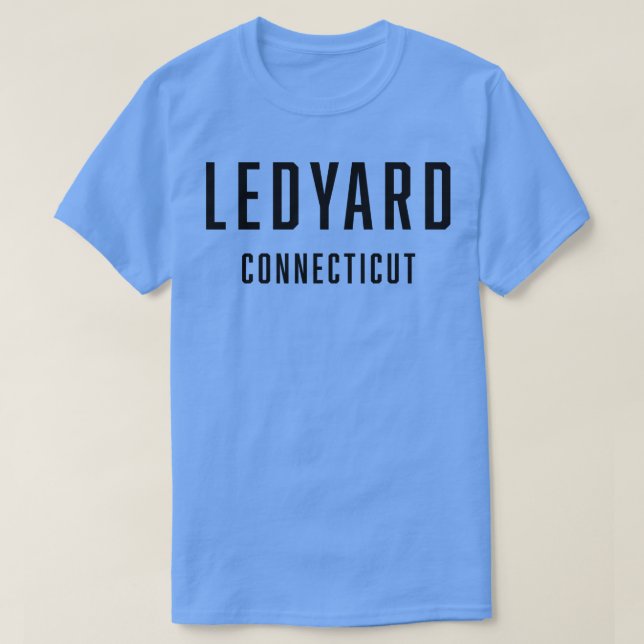 Ledyard Connecticut TShirt T Shirt (Design framsida)