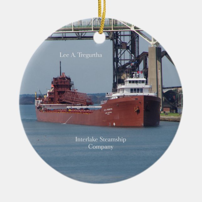 Lee A. Tregurtha ornament (Framsidan)