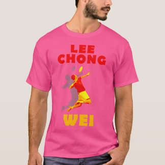 Lee Chong Wei Badminton T Shirt