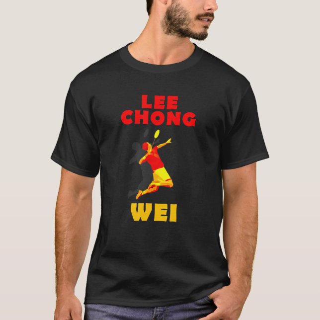 Lee Chong Wei Badminton Tee (Framsida)