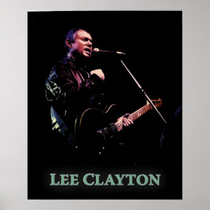 Lee Clayton levande affisch 2