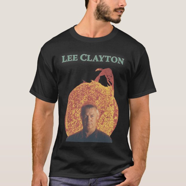 Lee Clayton svart skjorta Tröja (Framsida)