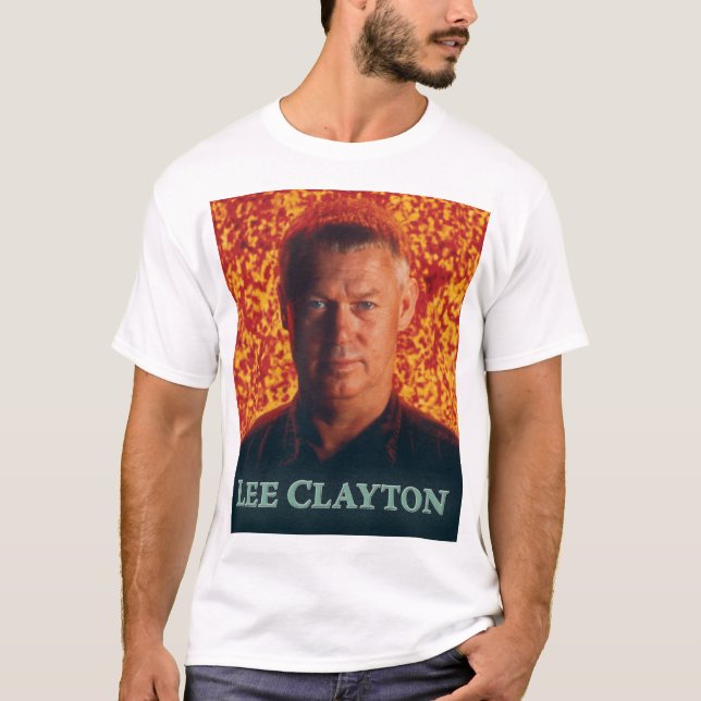 Lee Clayton vitskjorta T-shirt (Framsida)