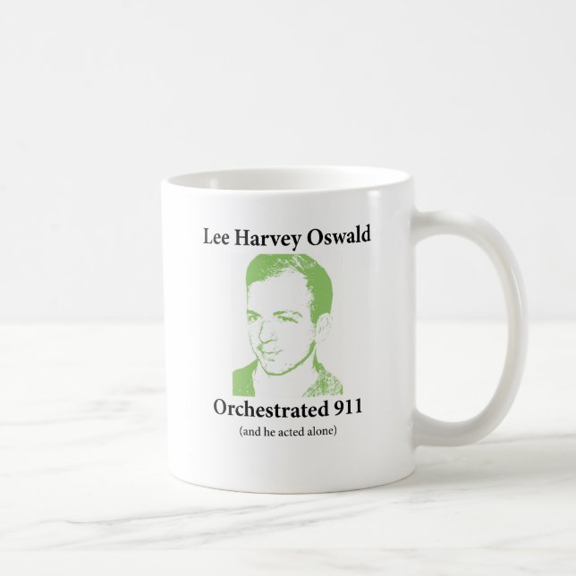 Lee Harvey Oswald iscensatte 911 Kaffemugg (Höger)