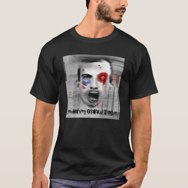 Lee Harvey Oswald Zombie Classic T Shirt (Framsida)