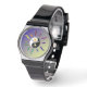Lee Hiller Yin Yang Sol Måne Designer Watch Armbandsur (Angle)