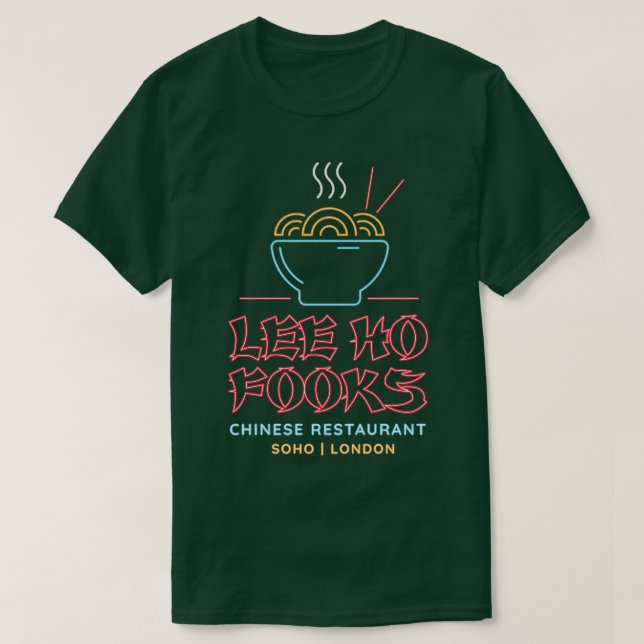 Lee Ho Fooks Chinese Restaurant T Shirt (Design framsida)