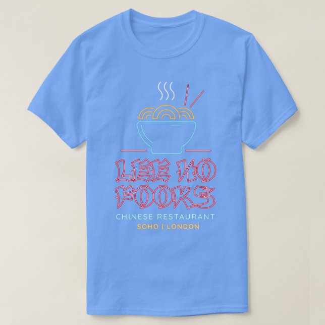 Lee Ho Fooks Chinese Restaurant T Shirt (Design framsida)