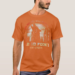 Lee Ho Fooks Soho London 1978 Warren Zevon Werewol T Shirt