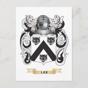 Lee Jackar av Arm (Family Crest) Vykort