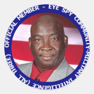 Lee L. Mercer, Jr. för president 2016 Sticker Runt Klistermärke