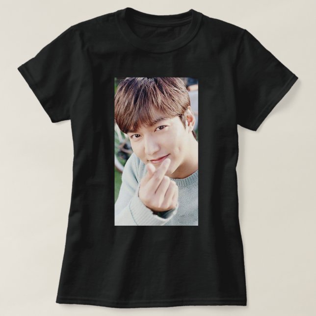 lee min ho kärlek t shirt (Design framsida)