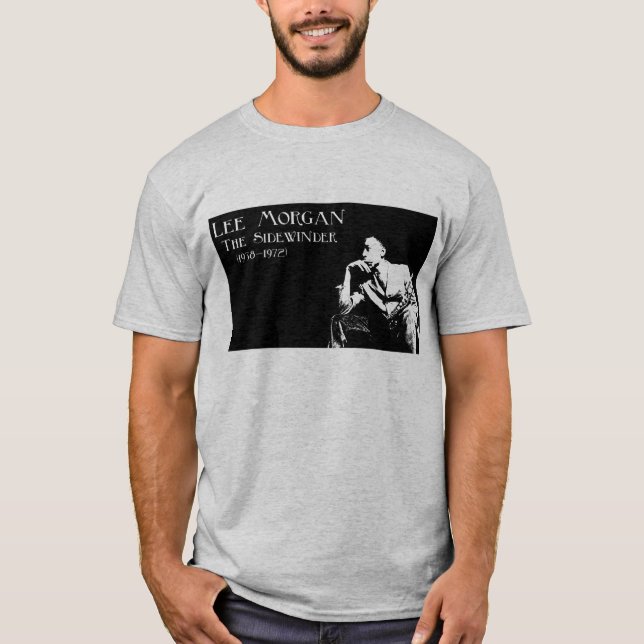 Lee Morgan Jazz Trumpet T-Shirt (Framsida)