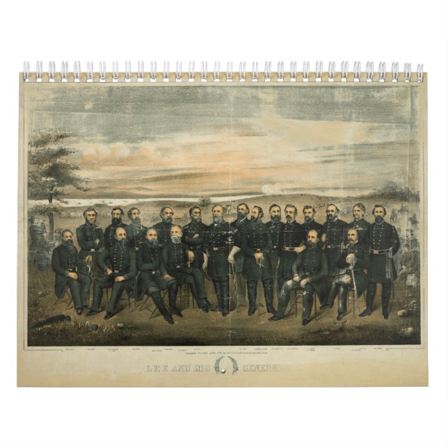 Lee och hans general av Americus Patterson (1904) Kalender (Omslag)