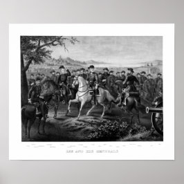 Lee och Hans Generals Poster