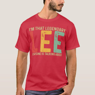 Lee Personnamn Förnamn Roligt Lee Citat Lee  T Shirt