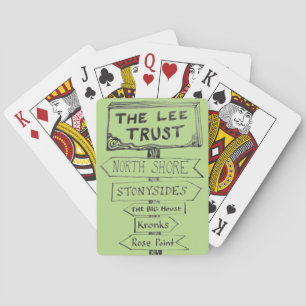 Lee Trust 50-årsjubileum spelkort