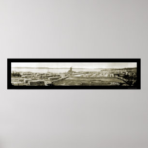 Leech Sjö Lumber Walker, MN Photo 1915 Poster