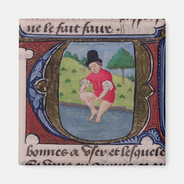 Leeching, från Traite de Medecine Magnet (Framsidan)