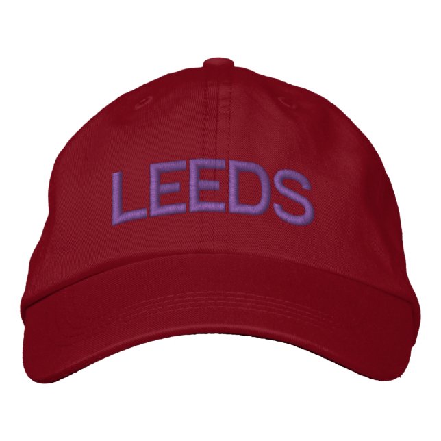 Leeds Cap Broderad Keps (Framsida)
