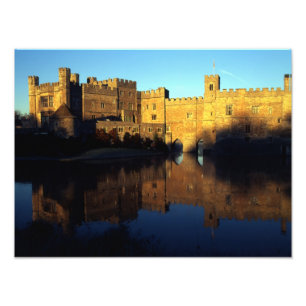Leeds Castle, 1200-talet, normandiskt fäste och Fototryck