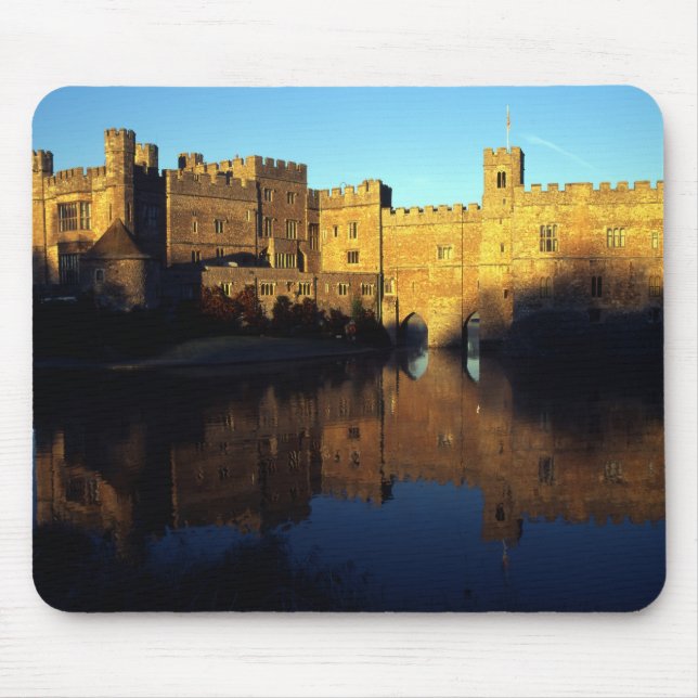 Leeds Castle, 12:e århundradet, normandisk fästnin Musmatta (Framsidan)