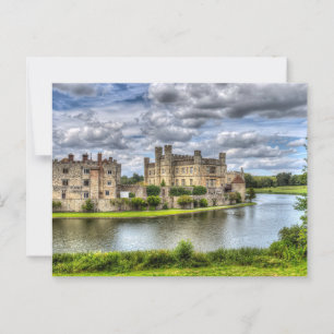 Leeds Castle and Moat Vykort