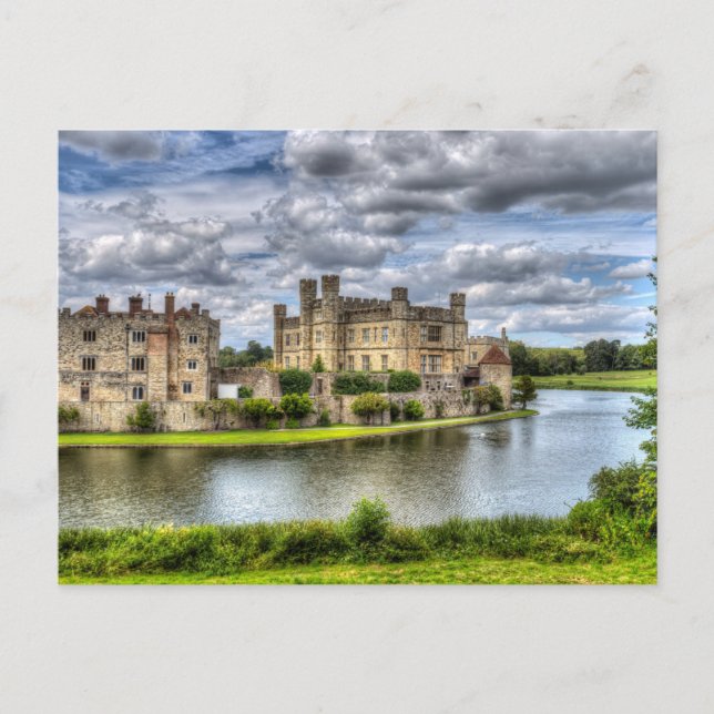 Leeds Castle and Moat Vykort (Framsida)